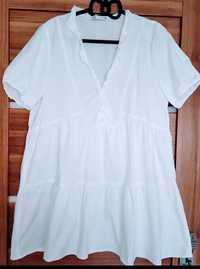 Sukienka Zara biała Xl na lato