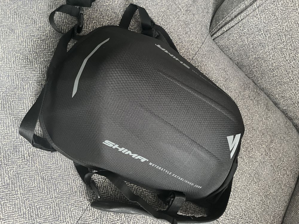 Plecak motocyklowy Shima Ayro 24L czarny - stan idealny