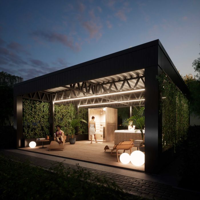 CARPORT, Wiata garażowa, garaż, strefa SPA