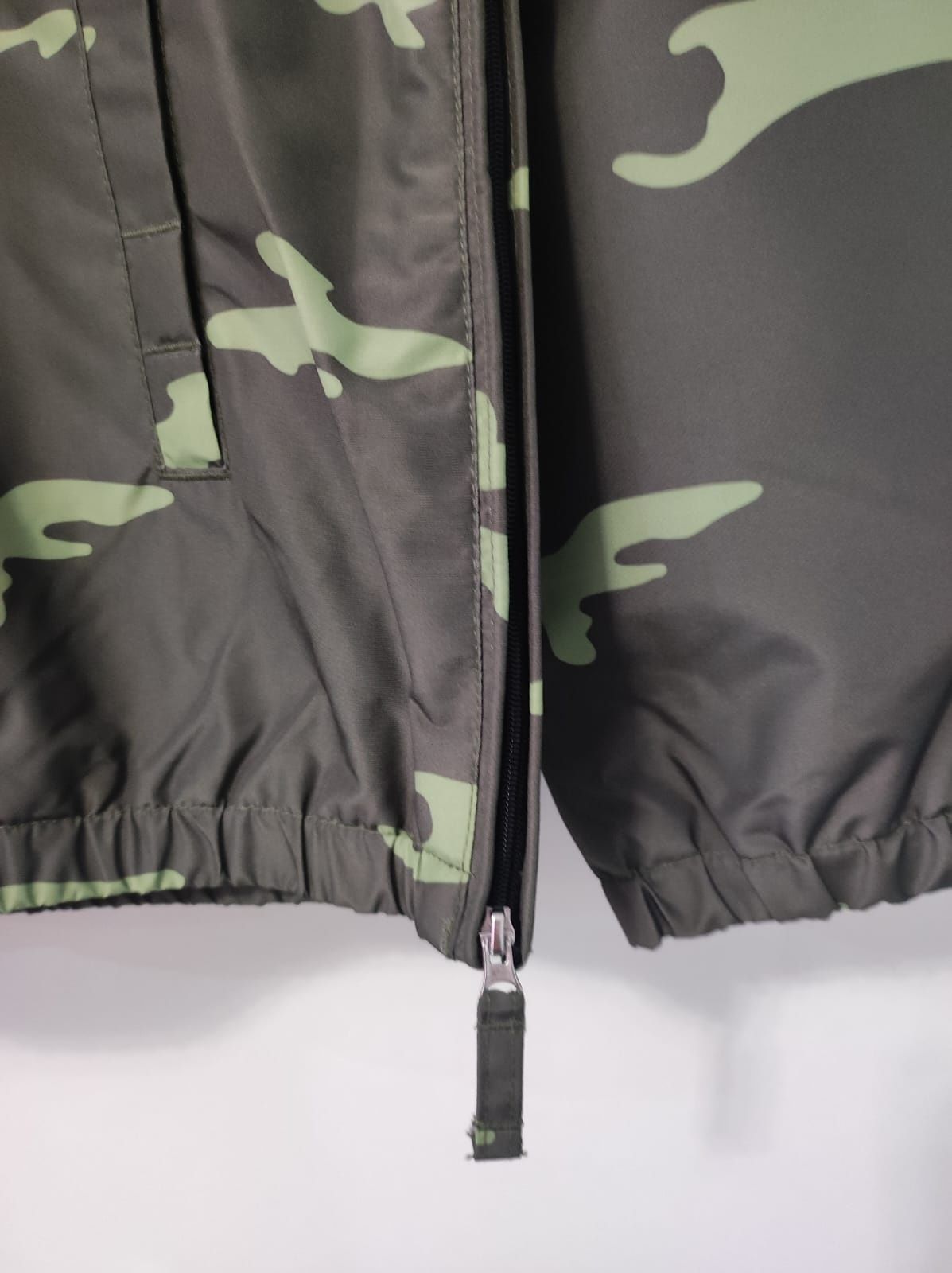 Kurtka męska jesienna przejściowa napapijri khaki zielona moro anorak