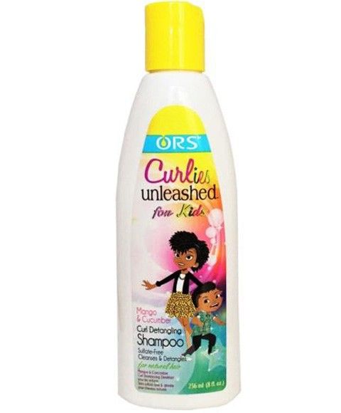 ORS Curlies For Kids Szampon do delikatnego rozplątywania loków 236 ml