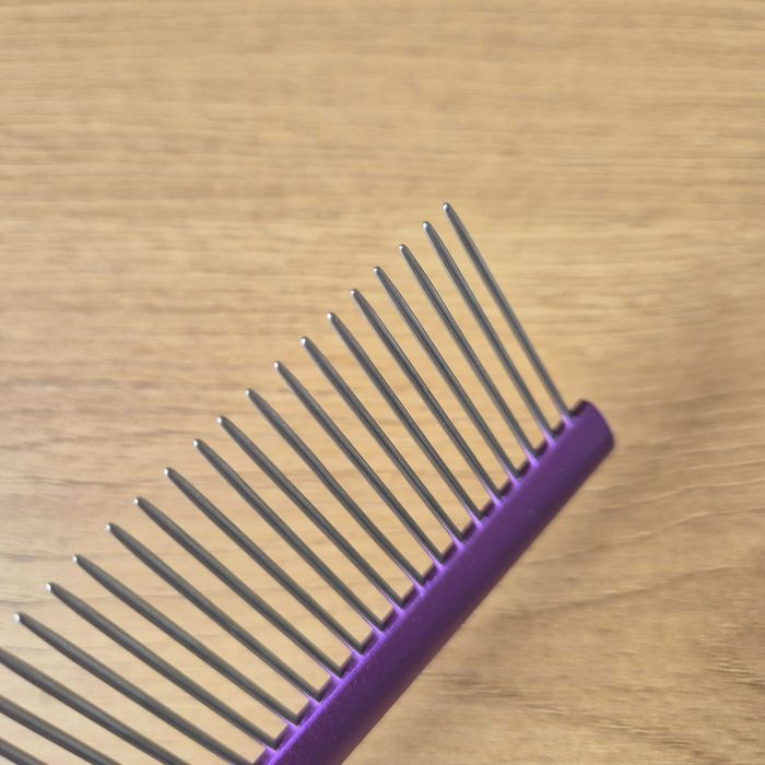 Duży profesionalny grzebień do pielęgnacji zwierząt