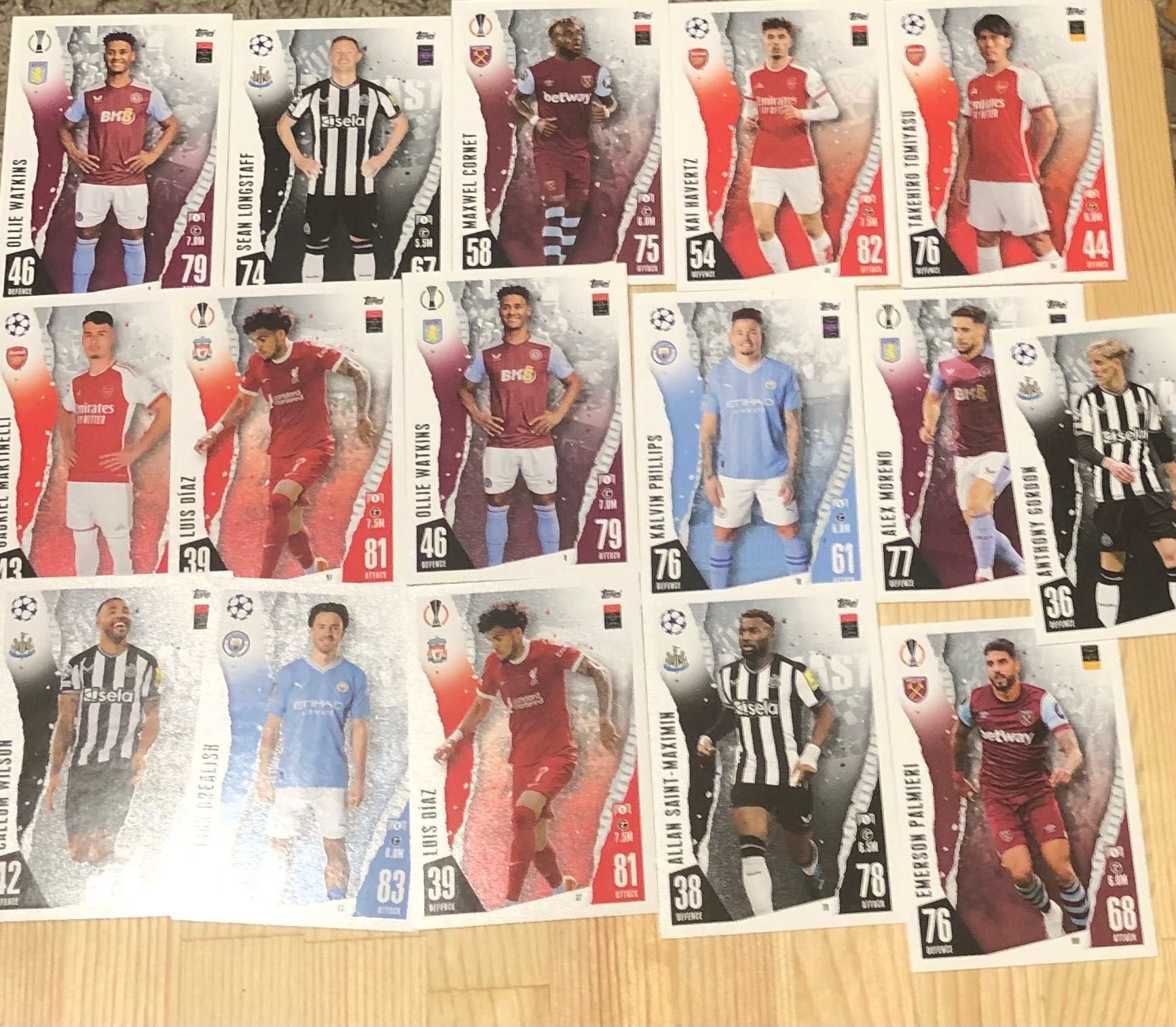 Vendo ou troco Coleção Match Attax 23/24