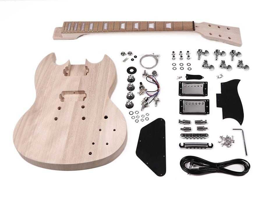 Gitara elektryczna typu SG do samodzielnego montażu Boston Kit-SG-15