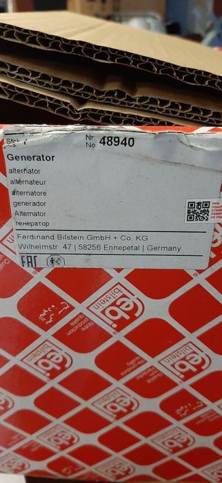 Генератор Febi 48940