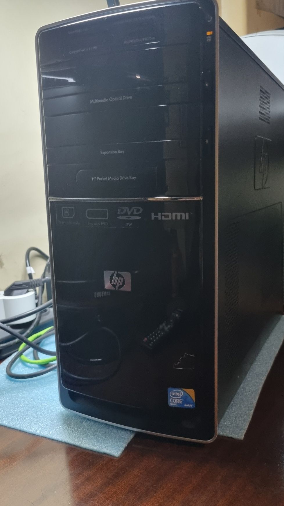 computador HP .cpu quad Core Q8400.8gb DDR3.hdd 250gb .