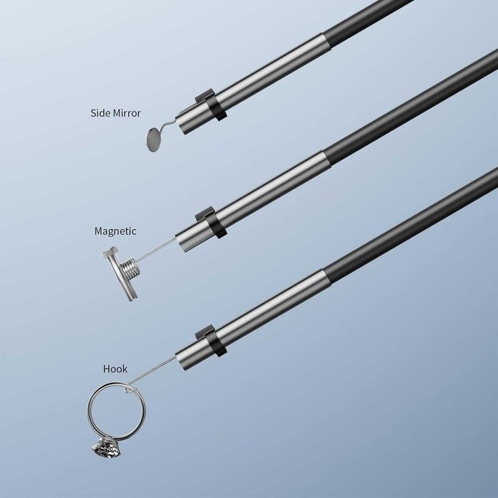 Endoscópio ultra fino câmara 3,9mm monitor 4,3", 1080P 5 metros