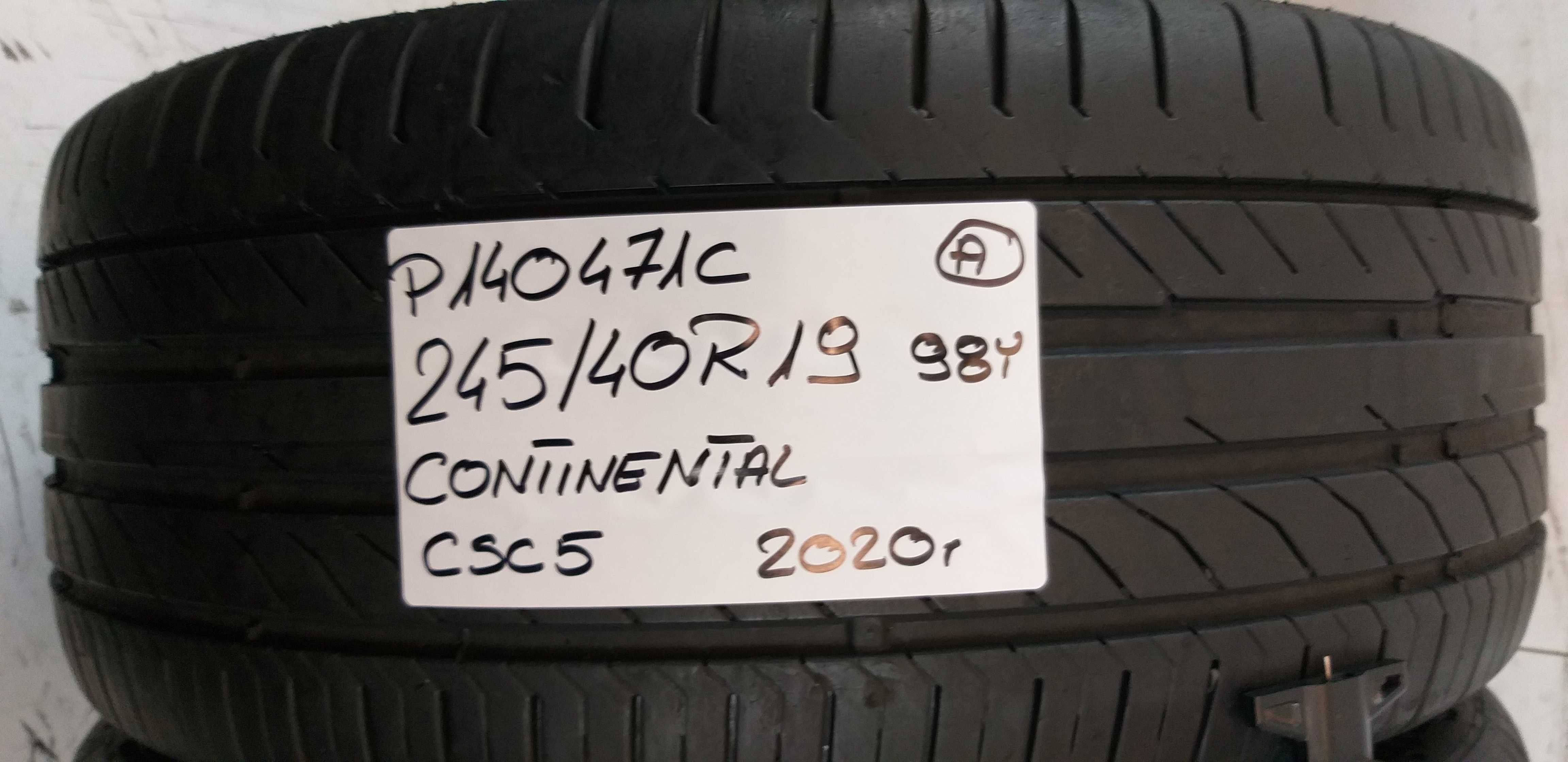 P140471C para 245/40R19 98Y Continental CSC5 2020r