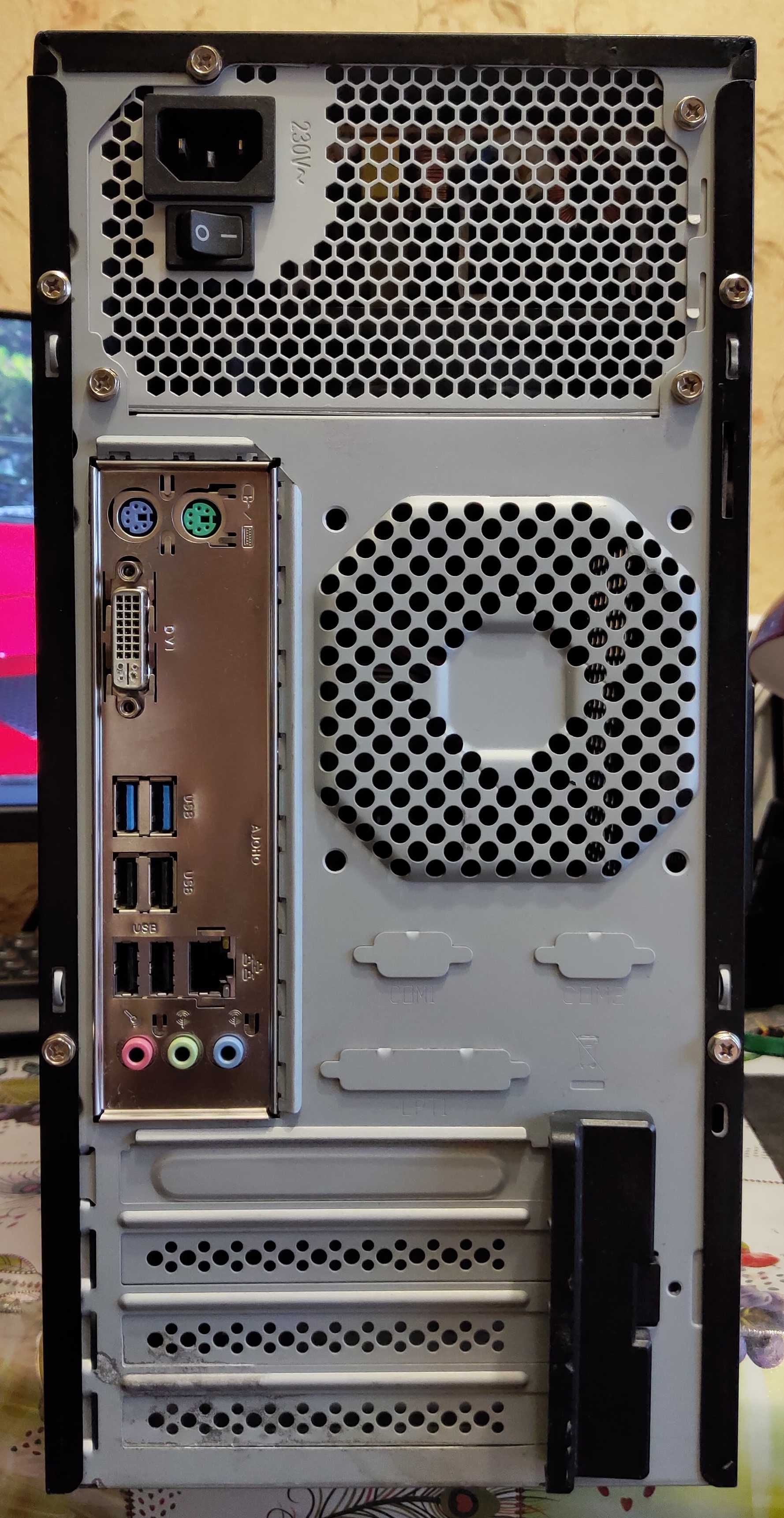 Компьютер, ASRock H110M-DGS R3.0, G4500, DDR4-8Gb, HDD-500Gb