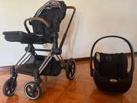 Carrinho priam cybex passeio mais coco