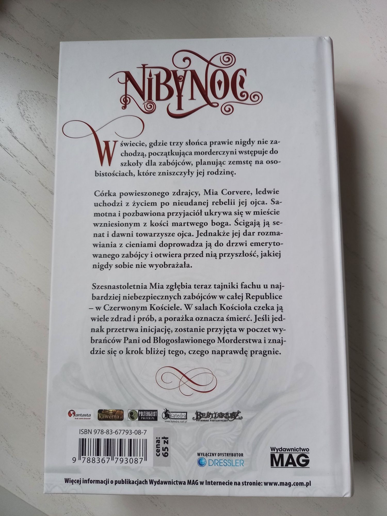 Książka "Nibynoc" Jay Kristoff