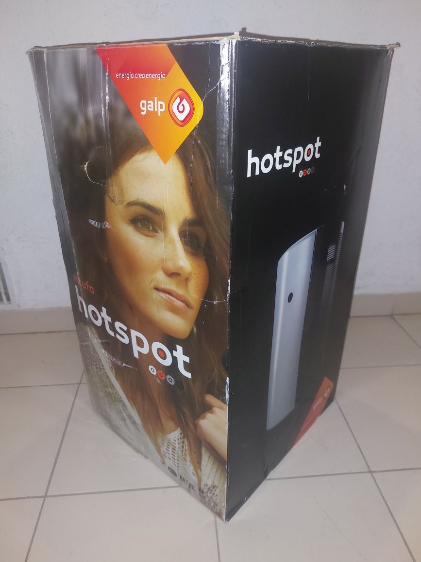 quecedor a gás HOTSPOT GALP PRETO 4000W