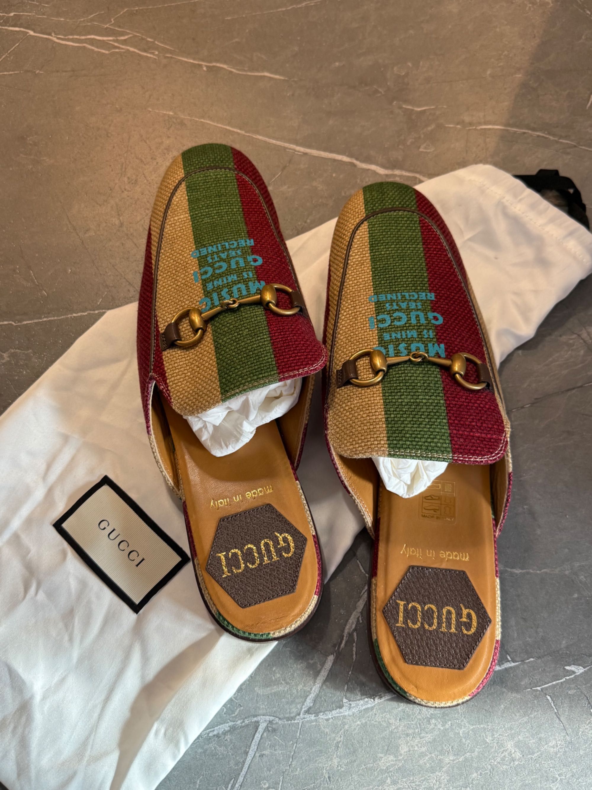 Gucci Princetown Aria 100 – EU 43 – limitowana edycja