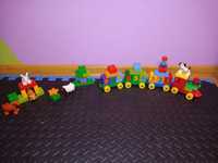 LEGO DUPLO Pociąg z cyferkami 10558 i Farma 10522