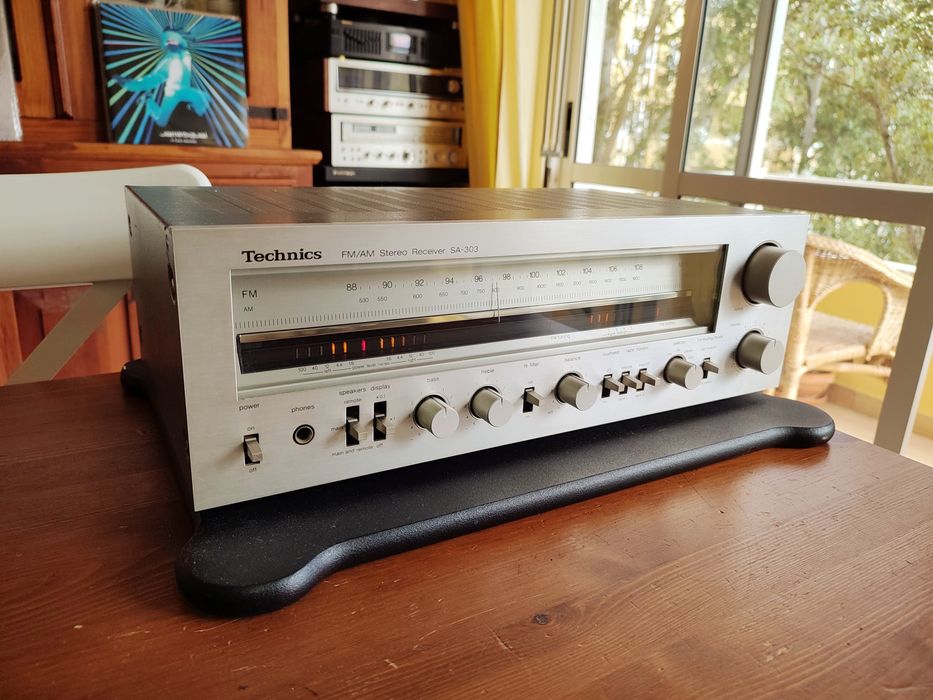 Technics SA-303 Receiver Vintage Impecável!