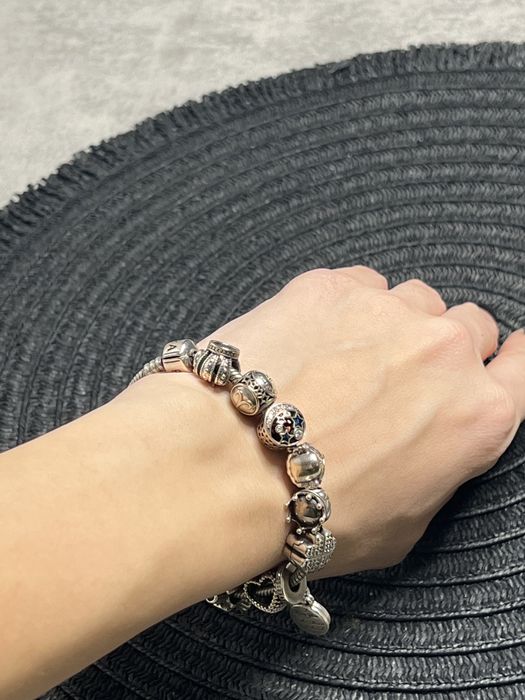 Оригінальний браслет Pandora з бусинками