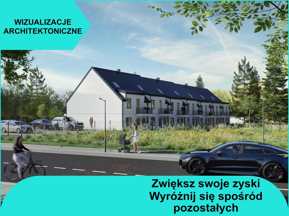 Profesjonalne wizualizacje deweloperskie, zwiększ dochód z inwestycji