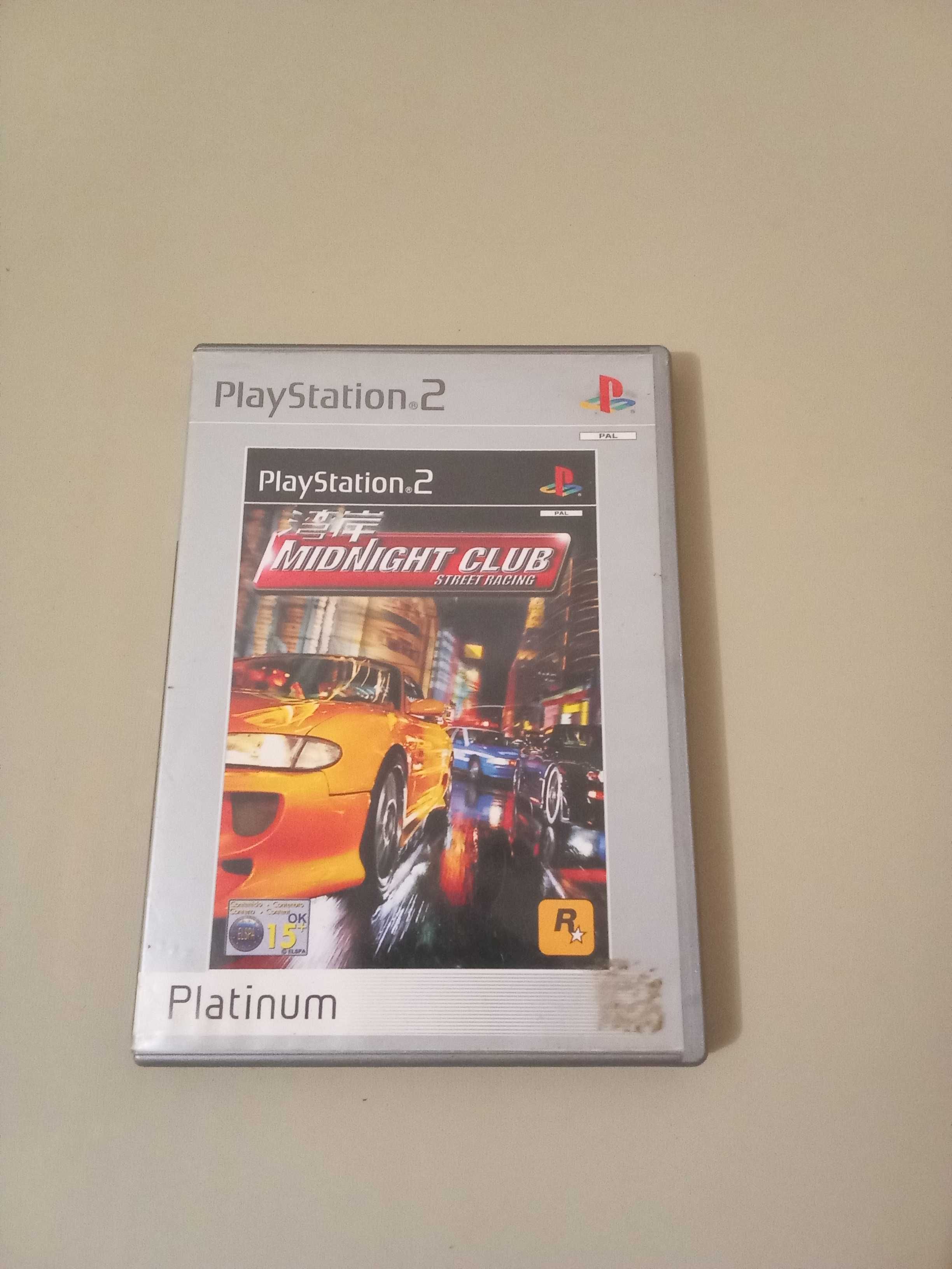 Jogo de PS2 Midnight Club Street Racing