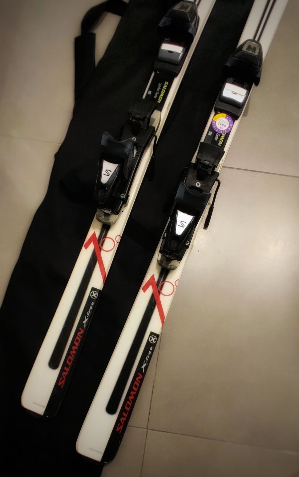 Skis Salomon X Free + Saco