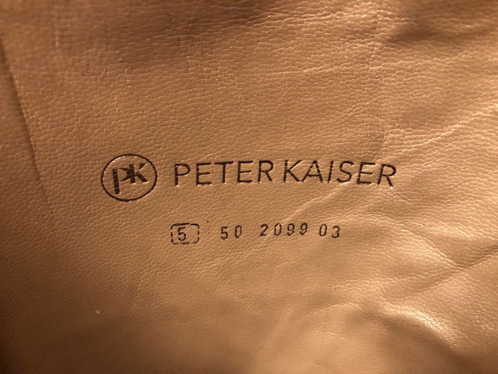 Buty kozaki Peter Kaiser