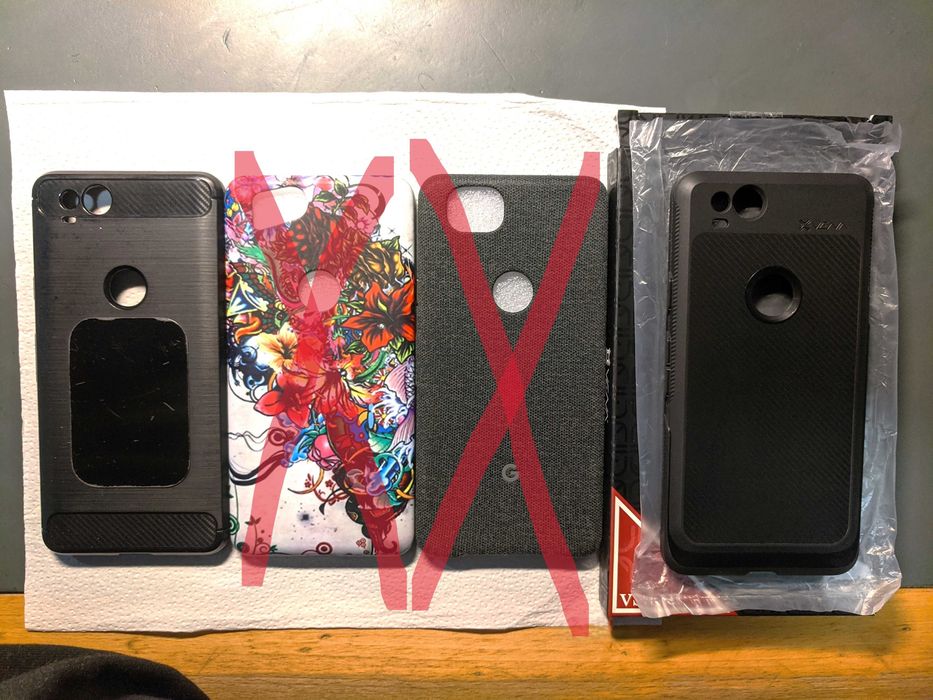 Google Pixel 2, 64 GB/ 4 GB Android Bom Estado Caixa Acessórios Capas,