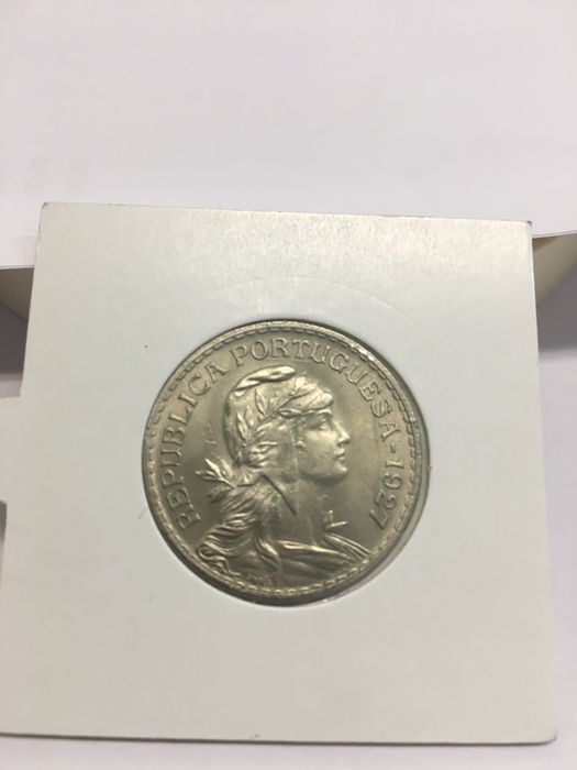 Moeda 1Escudo 1927 (Rara )Soberbo