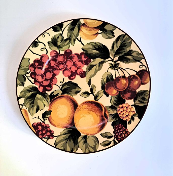 Talerzyk „Rajski ogród”- Porcelana Książ PRL