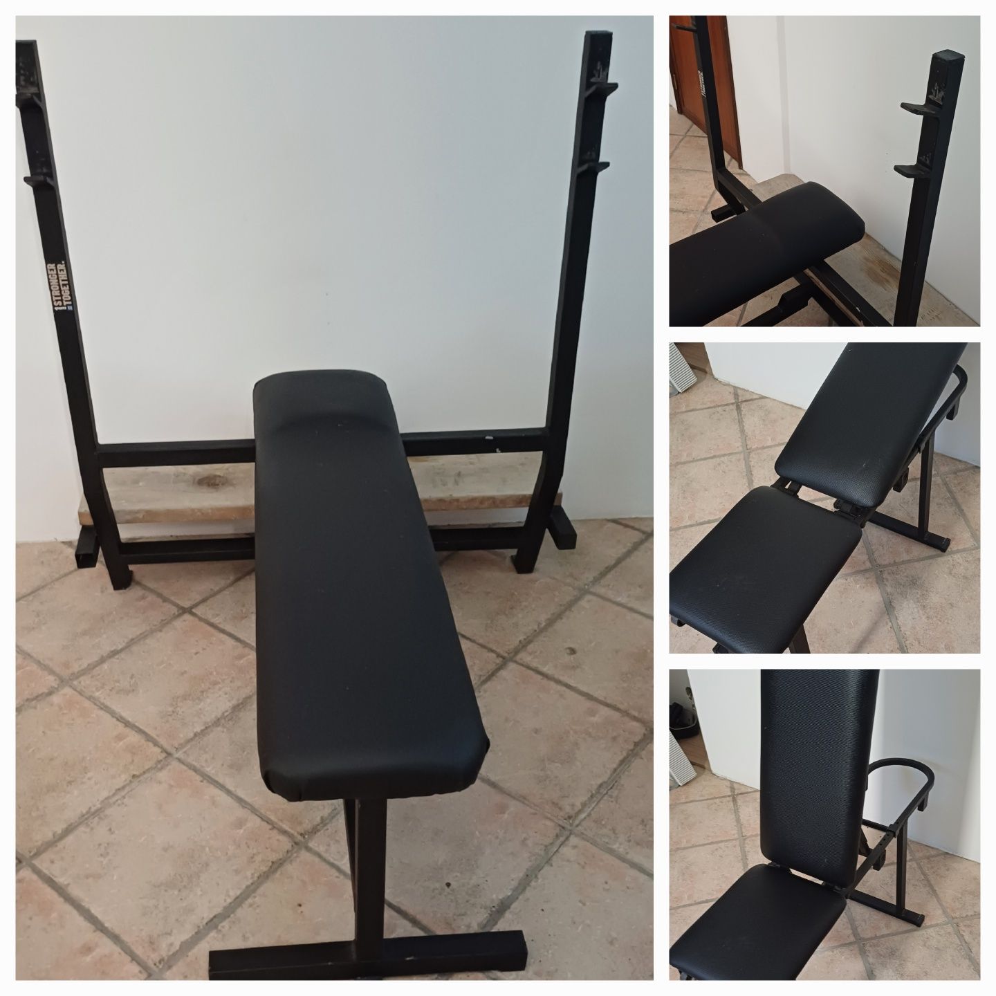 Maquina e material de ginásio