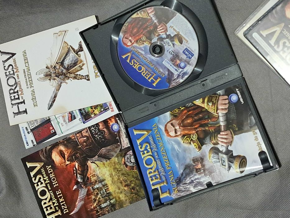Heroes Of Might and Magic V 5 Złota Edycja + 3 III PC - OPIS !!!
