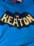 Michael Keaton Batman symbol t-shirt