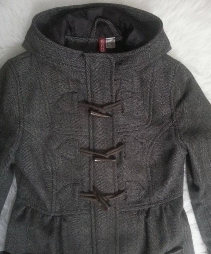 Płaszcz kurtka budrysówka z kapturem H&M Divided