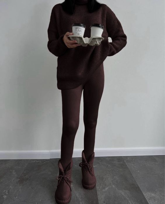 Теплий жіночий комплект