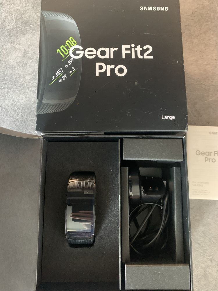 Smartwatch Samsung Gear Fit 2 Pro (S) czarny