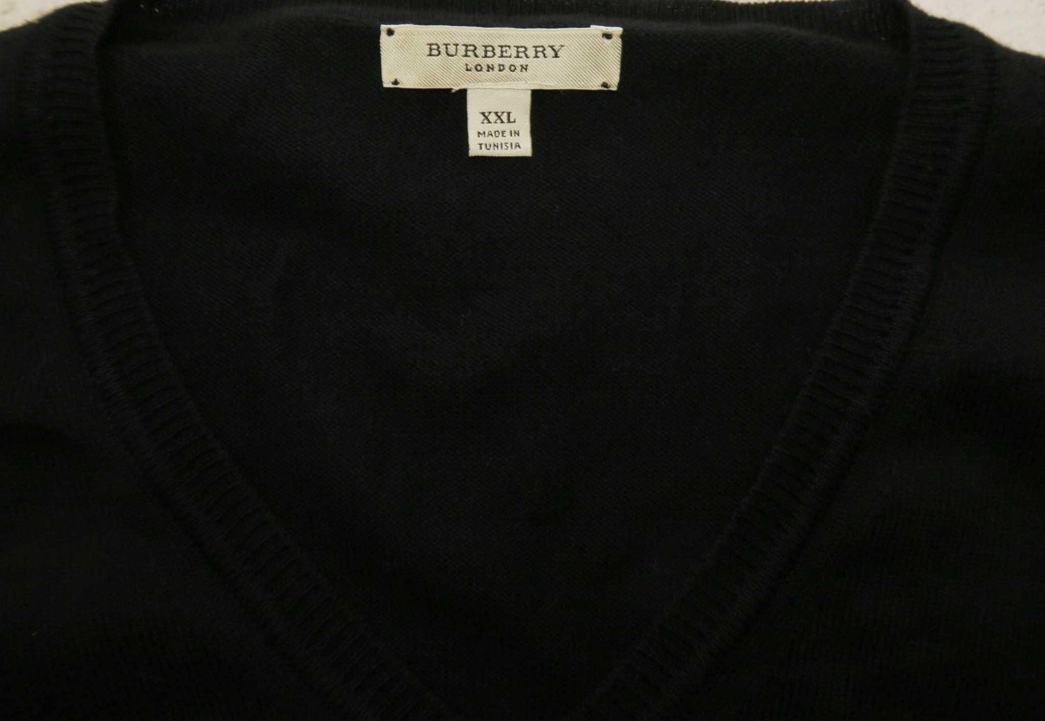 Burberry sweter w serek XXL