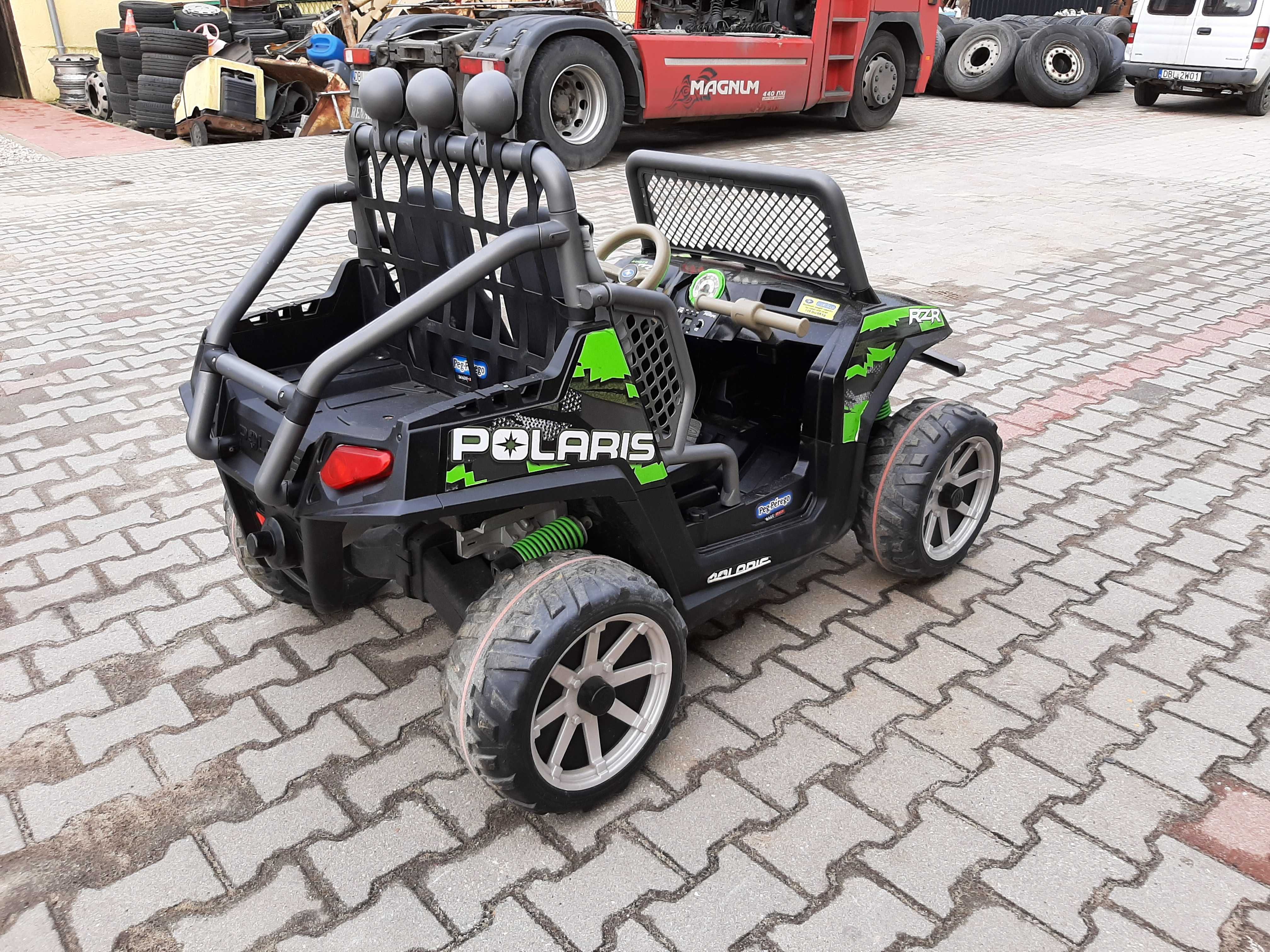 Baggy baggi polaris RZR peg perego 24v autko dla dziecka