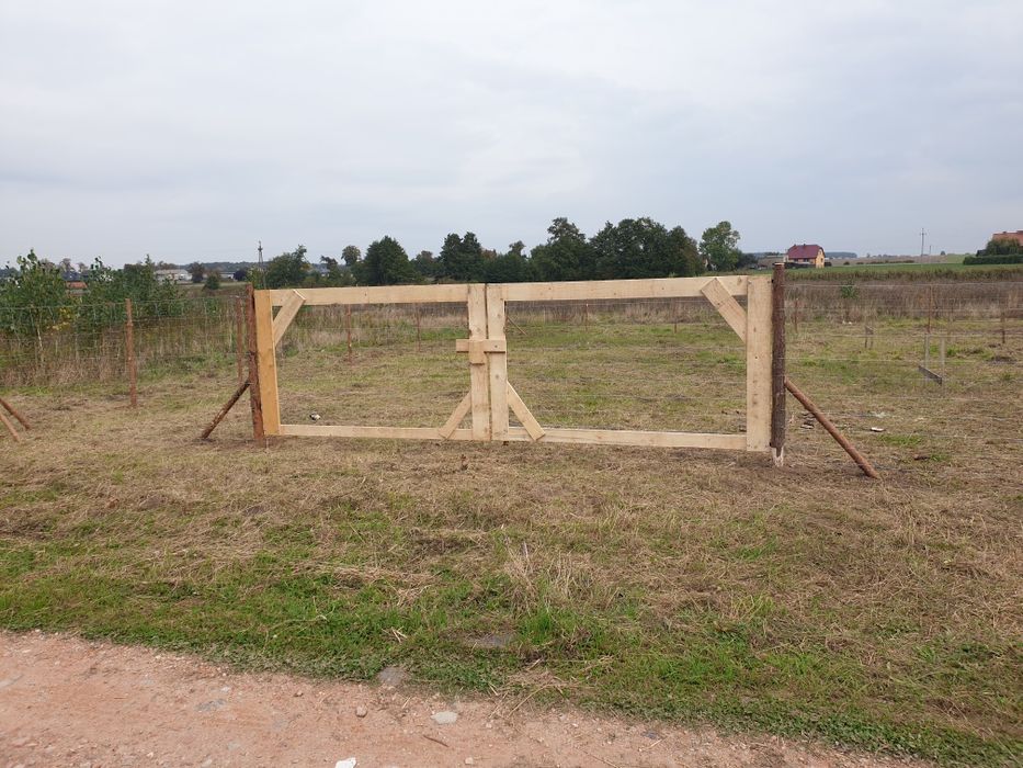 Ogrodzenie leśne budowlane tymczasowe siatka leśna budowlana GRATIS