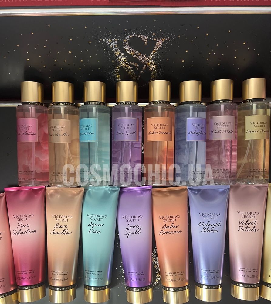 Опт Victoria’s secret вікторія сікрет опт спреї, лосьйони, скраби