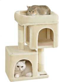 drapak dla kota mały, 67 cm, domek dla kociąt do 3 kg