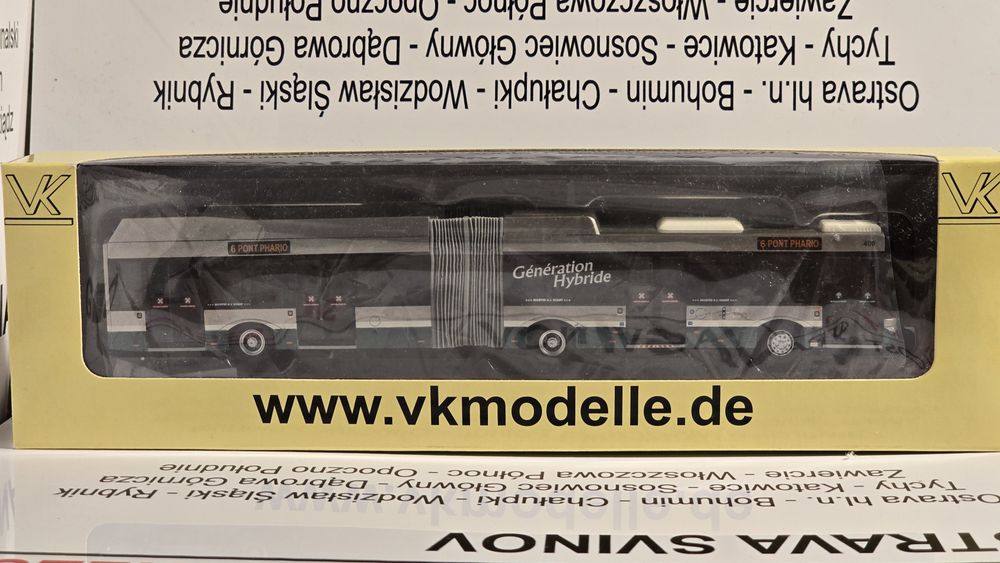 Model autobus Solaris Urbino 18 Hybrid VK Modelle 1:87