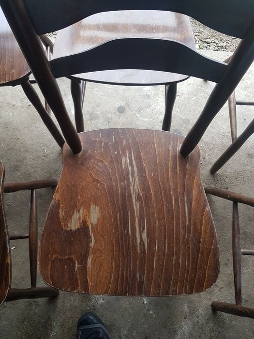 Krzesła gięte Radomsko prl