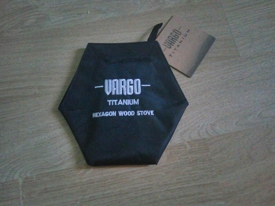 Титанова пічка Vargo hexagon titanium wood stove