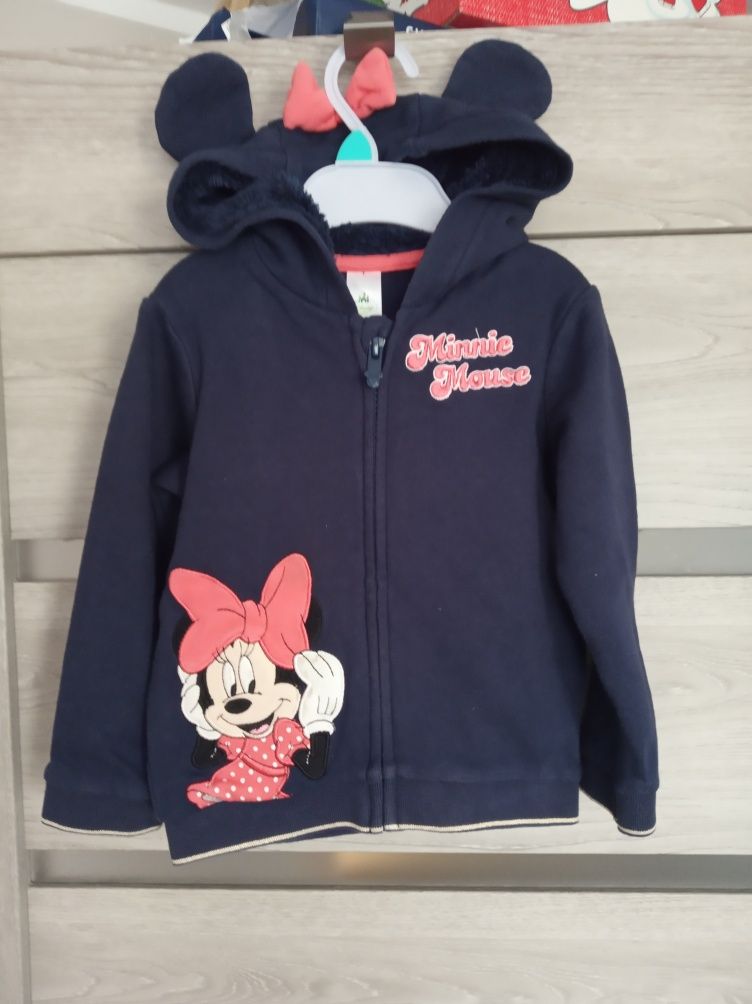 Bluza z kapturem r 92 Disney Minnie Mouse