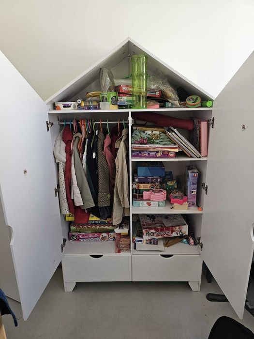 Roupeiro de 2 portas, Holidays XL - branco