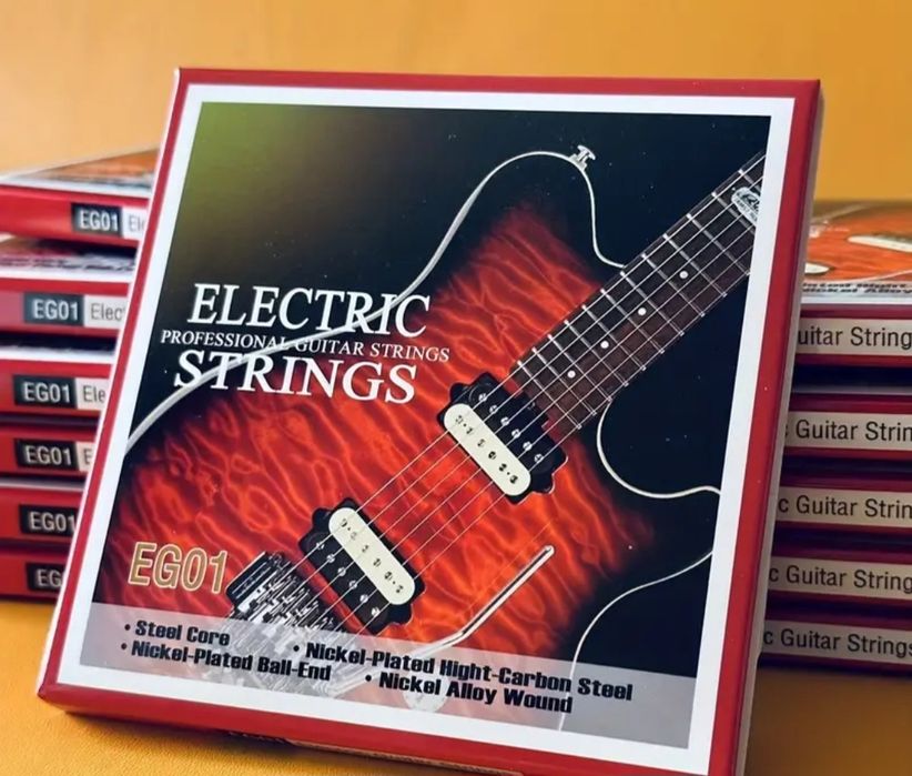 Cordas de guitarra Elétrica(Strings eletric guitar)