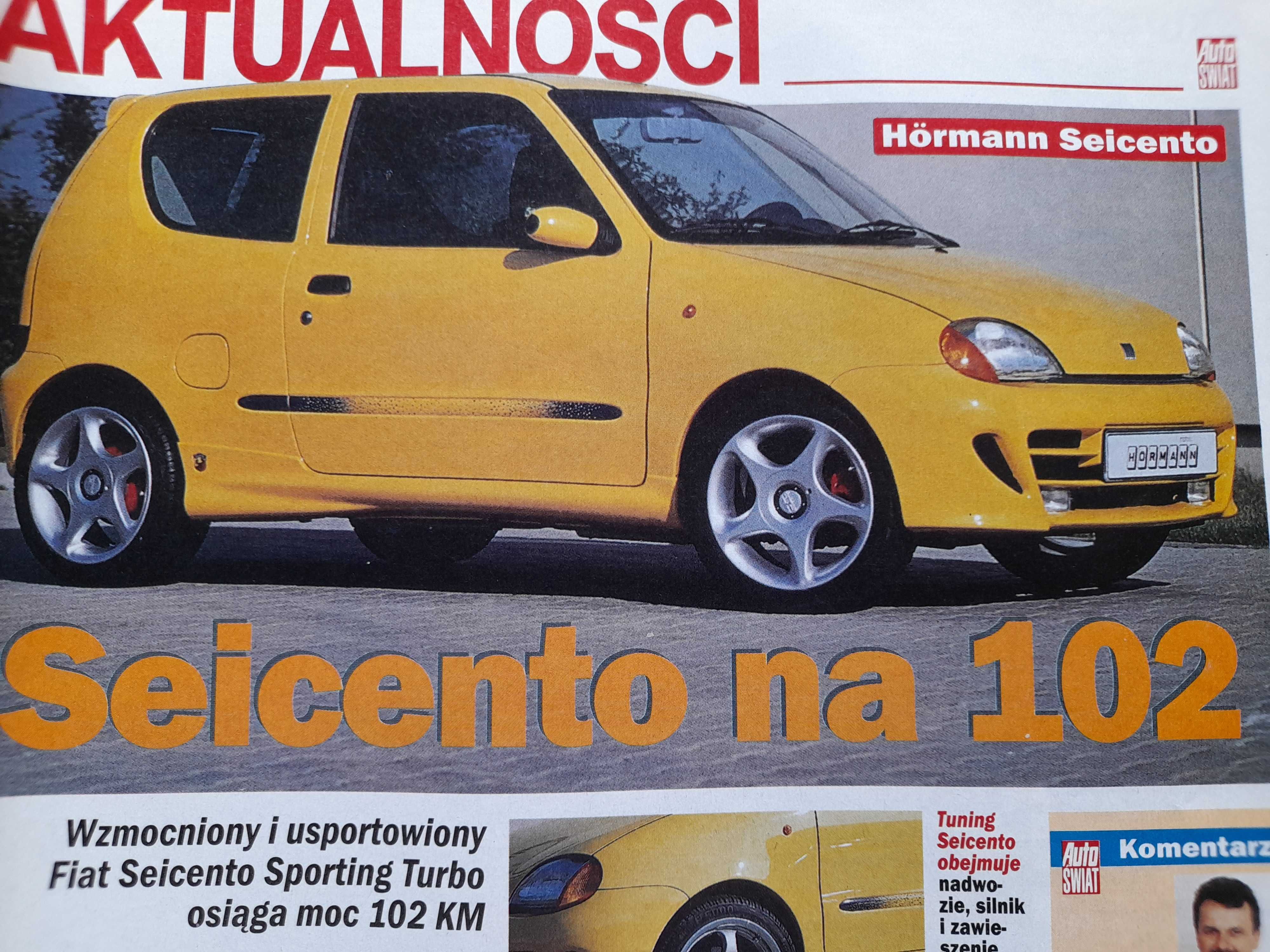 AŚ Seicento Hormann, Fiat 126p, Alfa 166, Legacy, Focus, Maxima