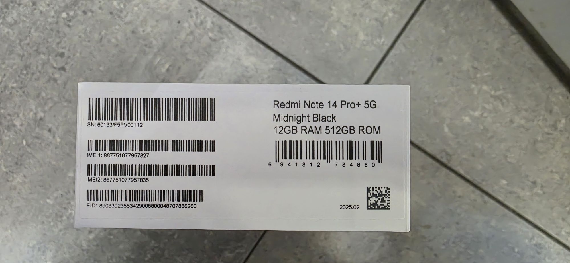 Nowy redmi note 14 pro+ 512/12 ram kolor czarny
