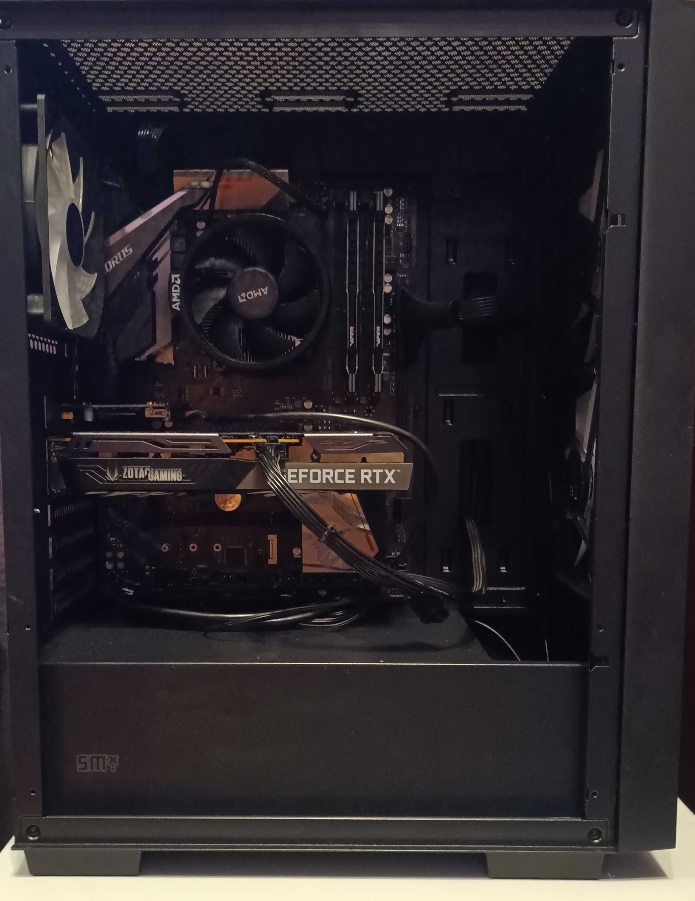 Komputer R5 5600/rx 5700xt/rtx 3060ti, b450, 16GB, 1,5TB