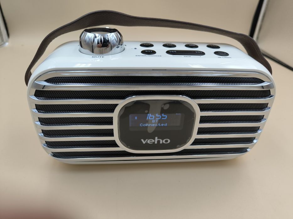 Bezprzewodowy głośnik z radiem dab bluetooth Veho MD-2 retro