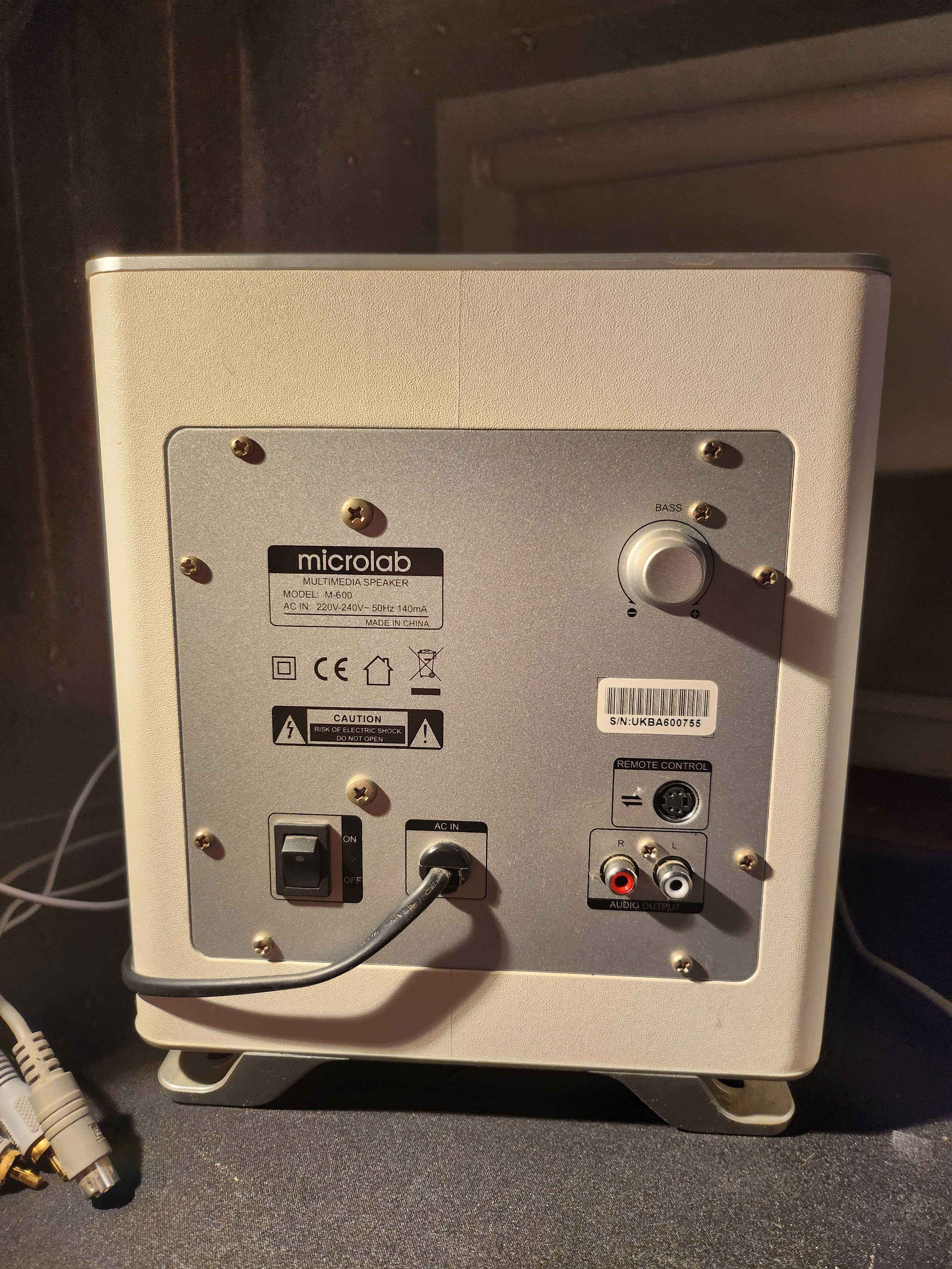 Głośniki 2.1 Microlab M600