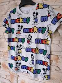 Next 128cm komplet chłopięcy Disney t-shirt i spodenki